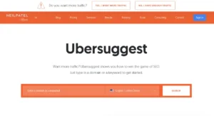 Ubersuggest - Free Keyword Research Tool