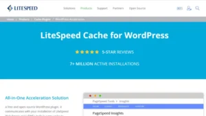 LiteSpeed Cache (Free WordPress Speed Optimization Plugins)