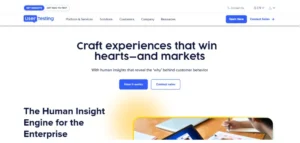 UserTesting - The Human Insight Engine